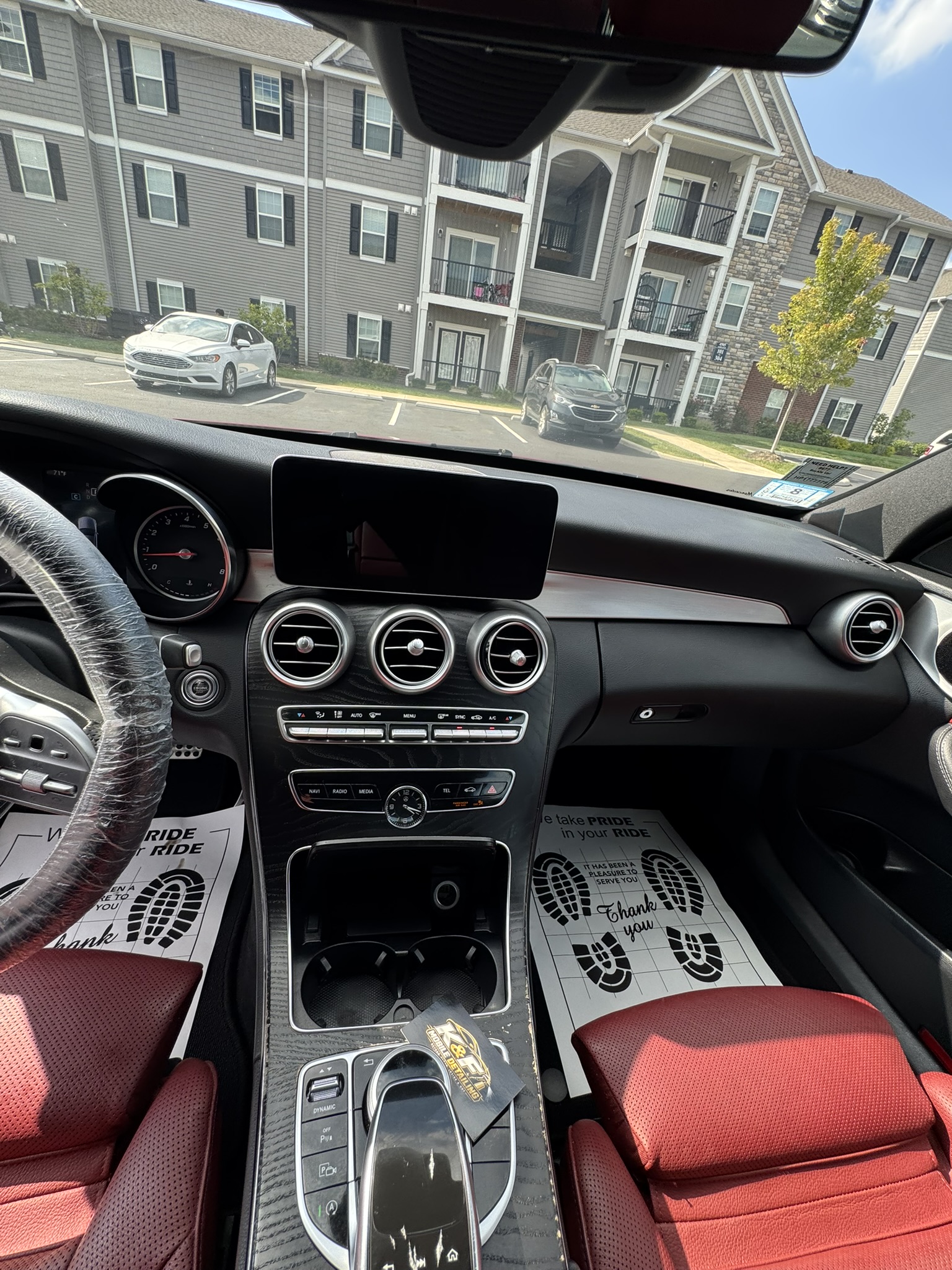 Dashboard detailing result