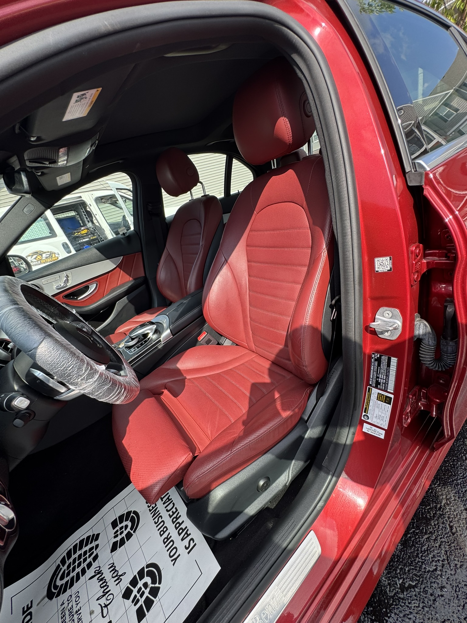 Driver seat detailing result